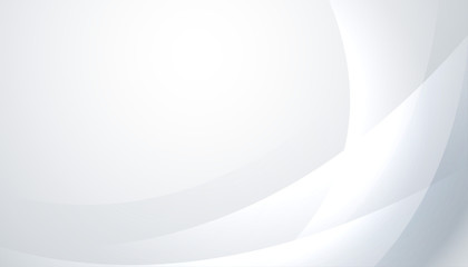 Obraz premium shiny white and gray background with wavy lines