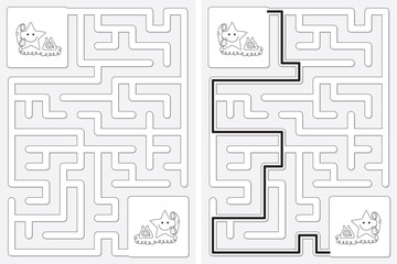 Easy little stars maze