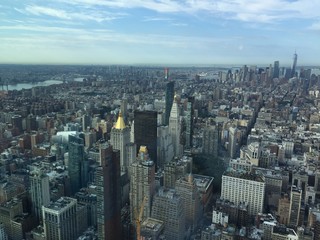 Fototapeta na wymiar Aerial views of New York City