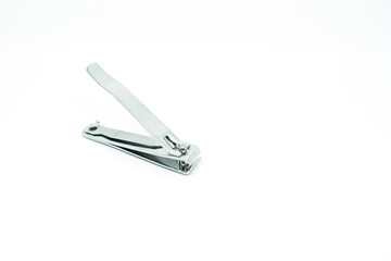 nail clippers isolated on white