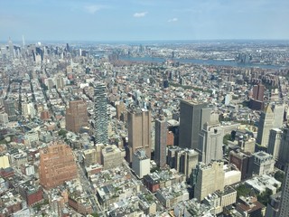 Aerial views of New York City