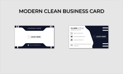 Modern Clean Creative Business Card