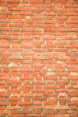 red brick wall background texture sameless vertical