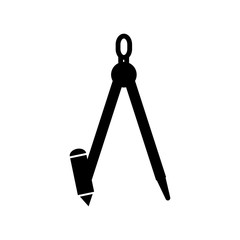 Divider Glyph Style Icon Design Vector