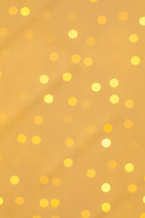 Gold bokeh background