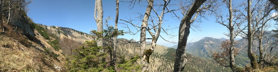 Mega-Panorama auf Zinnenbergwanderung