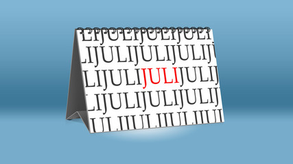 Monat Juli