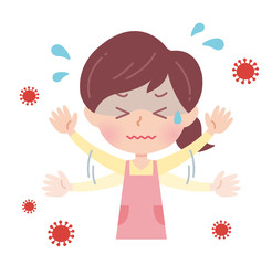 cute type nursery teacher_virus_30