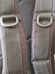 Black Tactical Backpack Straps