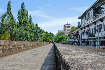 Remparts de Manille aux Philippines