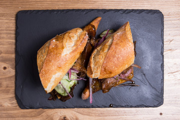 Fresh tasty sandwich