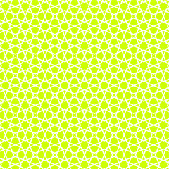 seamless islamic pattern with hexagons