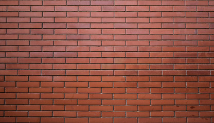 Obraz premium Backgrounds and textures, orange brick wall with cement lines