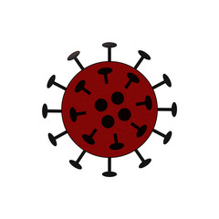 Corona Virus Schematische Darstellung