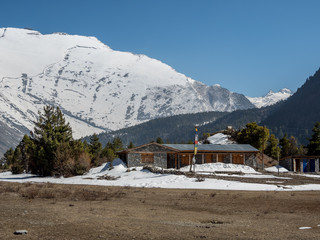 View of the Annapurna Trek, Nepal