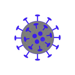Corona Virus Schematische Darstellung