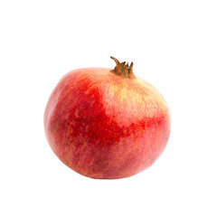 Pomegranate fruit isolated on white background, food concept, Clipping Path