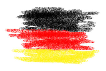 bandiera Germania - obrazy, fototapety, plakaty