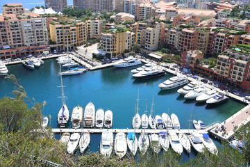 boats in the Monaco harbour - 345089997