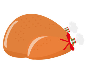 鶏肉　チキン　もも肉　ローストチキン　