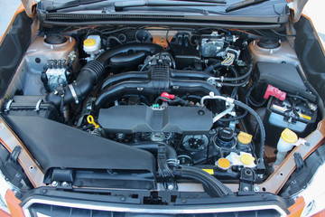 Boxer (flat) type car engine