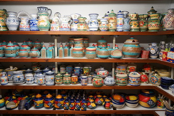 traditional dishes and household utensils