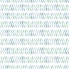 Seamless pattern with lines. Hand-painted watercolor drawing.