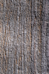 feinadriger Fels mit parallelem Linienmuster grau