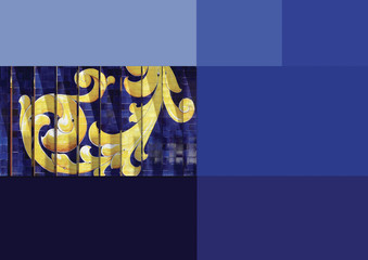 Arabesque Palette nuancier Trend 2020 Color couleur bleu color chart blue yellow