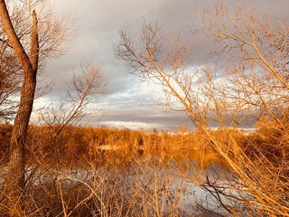 See, Sonnenuntergang