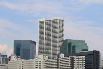 Fototapeta premium Budynki w Minato Ward