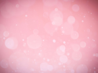 Red and pink bokeh on a white background. Red and pink blur, พื้นหลังวันวาเลนไทน์ .used as wallpaper.