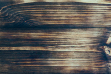 Fototapeta premium Wood background. Wood texture. Charred board