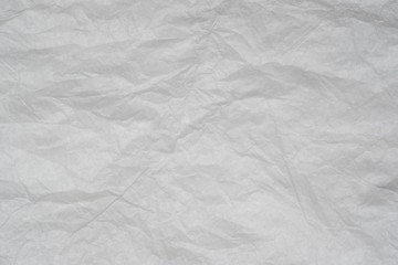 Fototapeta premium Texture of crumpled paper, can be use as abstract background, wallpaper, webpage, copy space for text.