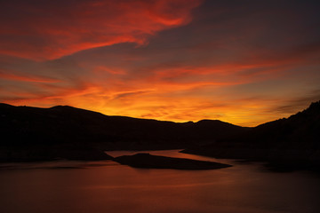 atardecer