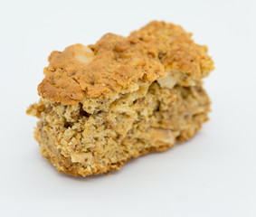 Rusk on white background