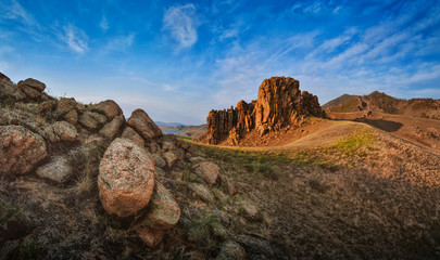Rremnant rock