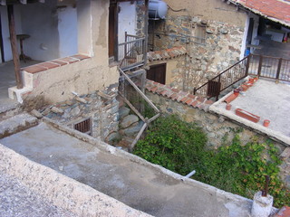 Abandoned village in the mountains
