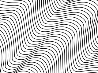 Abstract wav, line pattern background. Striped repeating texture. Vector illustration