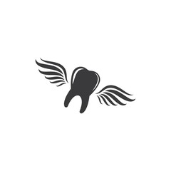 tooth vector icon  illustration design