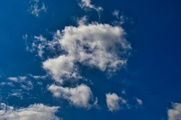 Himmel mit Wolken