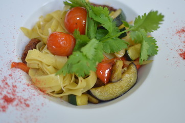 pasta with vegetables