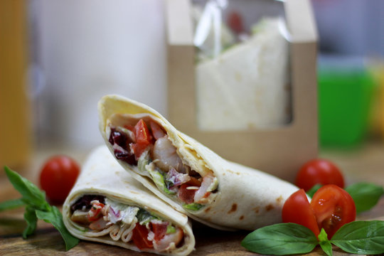 chicken breast with vegetables