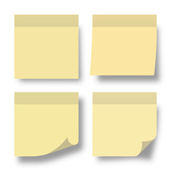 post note paper memo list pin vector