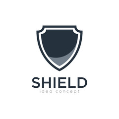 Creative Shield Concept Logo Design Template