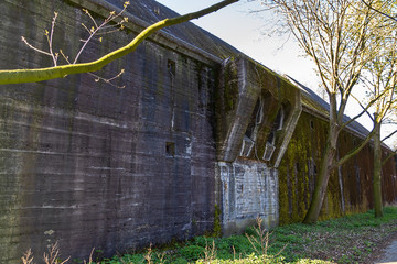 Hochbunker Velsenstraße in Waltrop, NRW, Deutschland