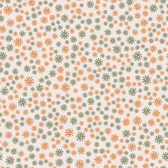 Corona virus 2019-nCoV seamless pattern. Coronavirus hand-drawn infection wallpaper design. Pandemic vector texture. Medical microbe virus wrapping illustration.