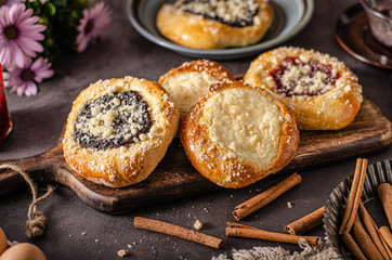 Homemade rustic cakes