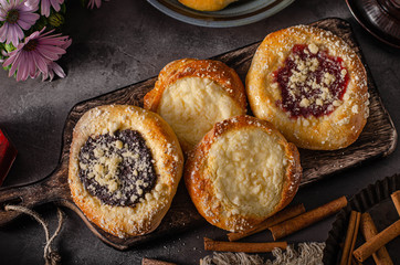 Homemade rustic cakes