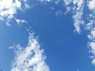 Fototapeta premium blue sky with clouds